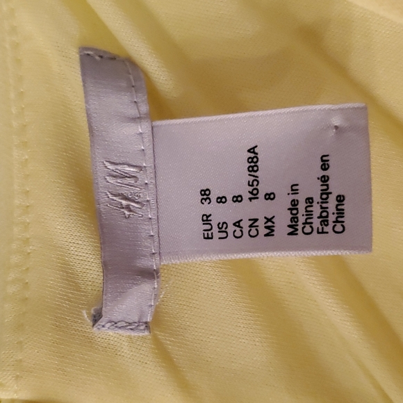 Lemon Confection Yellow Bodycon Dress - Picture 9 of 10